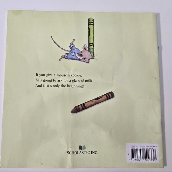 If You Give A Mouse a Cookie By Laura Joffe Numeroff Paperback, 1985 - Picture 2 of 4